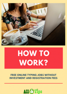 online typing jobs at home without registration fee